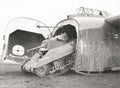 WWII T-19 Locust Tank Hamilcar Glider Military Airborne Army Vtg. Photo 20thC.