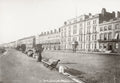 Weymouth Parade Georgian Terrace Esplanade Seaside Benches Vtg. Photo 19thC.