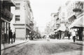 Newport Rhode Island Thames Street Scene Storefronts Awnings Vtg. Photo 20thC.