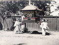 Japan Ornate Palanquin Porters Shinto Shrine Procession Vtg. Photo 19thC.