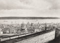 Halifax Nova Scotia Canada Citadel Hill View Town Clock Harbor Vtg. Photo 19thC.