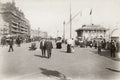 Brighton Kings Road Promenade Seaside West Pier Hotels Vtg. Photo 19thC.