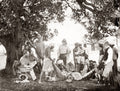 Big Game Hunting India Tiger Hunt Colonial British Raj Safari Vtg. Photo 19thC.