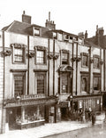 London Phillips & Co Tea Establishment Victorian Architecture Vtg. Photo 19thC.