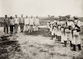 Weihaiwei China HMS Blenheim Range Party Firing Squad Vtg. Photo 20thC.