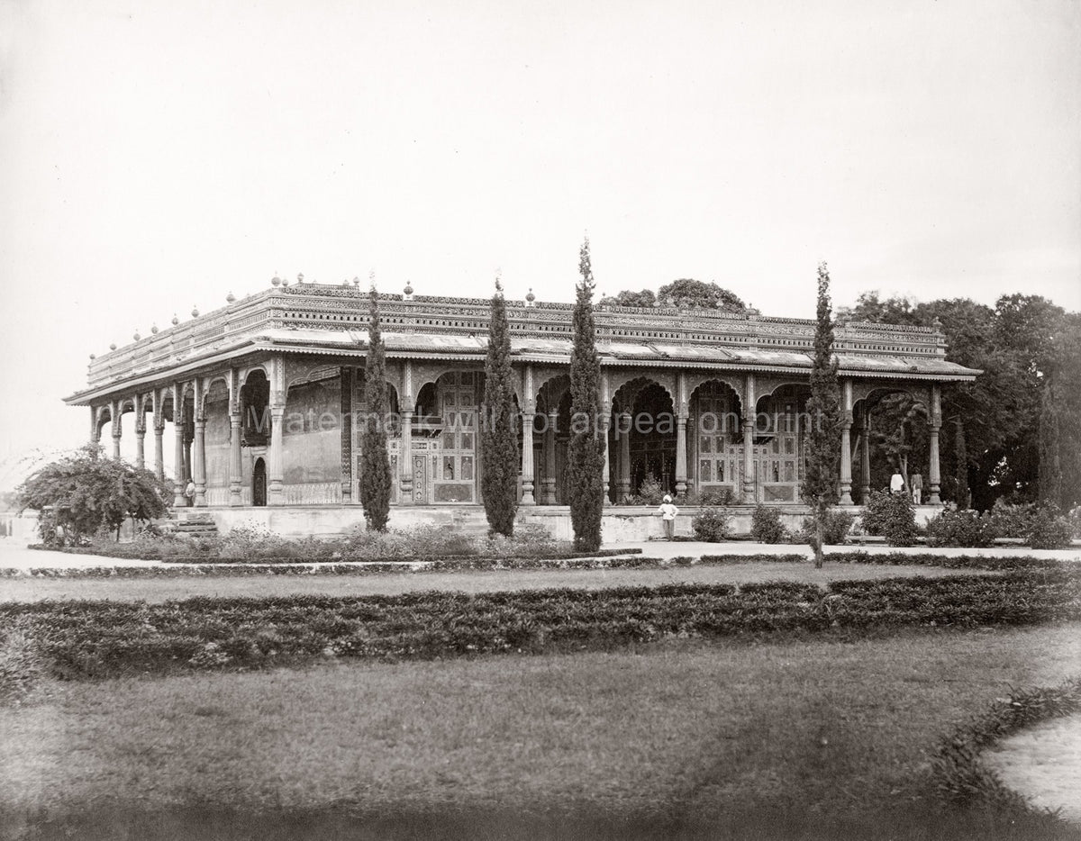 Seringapatam India Tippoo's Summer Palace Daria Daulat Bagh Vtg. Photo 19thC.