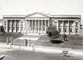 Melbourne Public Library Australia Neoclassical Facade Columns Vtg. Photo 19thC.