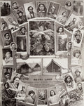New Zealand Maori People Culture Portraits Traditional Dress Vtg. Photo 19thC.