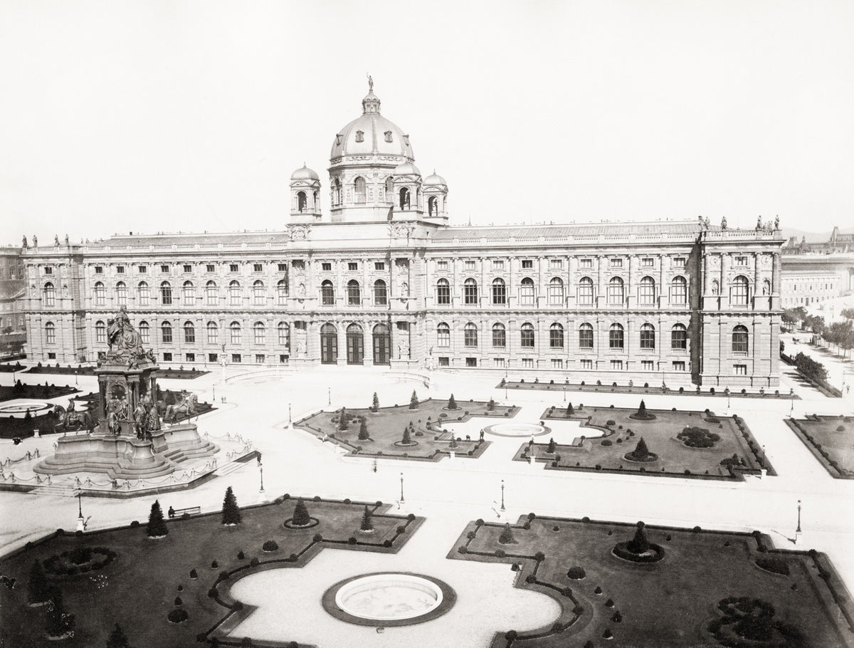 Kunsthistorisches Museum Vienna Austria Architecture Dome Vtg. Photo 19thC.