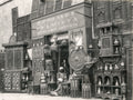 Cairo Egypt Antique Curio Shop Merchants Furniture Crafts Vtg. Photo 19thC.