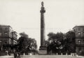 Duke York Column London Monument Architecture Horse Carriage Vtg. Photo 19thC.