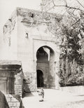 Granada Spain Alhambra Palace Gate Justice Moorish Archway Vtg. Photo 19thC.