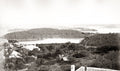 Sydney Harbour Australia Coastal View Bushland Houses Bay Vtg. Photo 19thC.