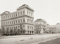 Munich Germany Academy Fine Arts Building Architecture Street Vtg. Photo 19thC.