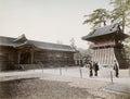 Shogun's Tomb Shiba Park Tokyo Japan Temple Architecture Vtg. Photo 19thC.