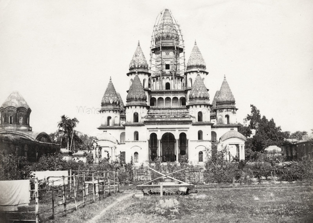 Hangseshwari Temple Bansberia India Hindu Architecture Towers Vtg. Photo 19thC.