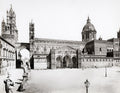 Palermo Cathedral Sicily Italy Architecture Landmark Square Vtg. Photo 19thC.