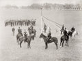 British Army Cavalry Soldiers India Plaiting Maypole Horses Vtg. Photo 19thC.