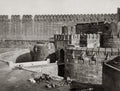 Delhi Gate Agra Fort India Mughal Fortress Walls Architecture Vtg. Photo 19thC.