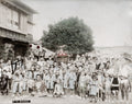 Japanese Children Festival Parade Mikoshi Shrine Traditional Vtg. Photo 19thC.