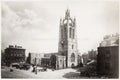 St Nicholas Cathedral Newcastle Tyne England Gothic Tower Vtg. Photo 19thC.