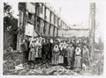 WW1 Canadian Journalists Visit Hospital Nurses Ruins Vtg. Photo
