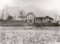 China Yangtze River Gorges Temple Gateway Architecture Vtg. Photo 19thC.