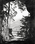 Lake Como Lombardy Italy View Mountains Village Landscape Vtg. Photo 19thC.