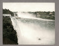 Niagara Falls Prospect Point American River Tourists Vtg. Photo 19thC.