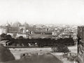 Agra India Jama Masjid Mosque Cityscape Mughal Architecture Vtg. Photo 19thC.