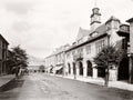 Llanidloes Great Oak Street Town Hall Clock Tower Architecture Vtg. Photo 20thC.