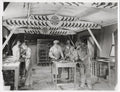 World War Pilots Observers Squadron Armory Guns Workshop Vtg. Photo WW1
