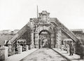 Syracuse Sicily Italy Castle Gate Fortress Architecture Bridge Vtg. Photo 19thC.