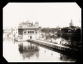 Sikh Golden Temple Amritsar India Religious Landmark Sarovar Vtg. Photo 19thC.