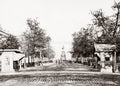 Germany Berlin Unter Den Linden Boulevard Equestrian Statue Vtg. Photo 19thC.