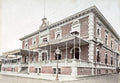 Yokohama Public Building Architecture Brick Facade Veranda Vtg. Photo 19thC.