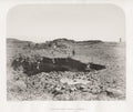 Egyptian Ruins Serabit el Khadim Sinai Desert Stelae Vtg. Photo 19thC.