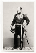 Admiral Sir Henry Keppel GCB Royal Navy Uniform Medals Sword Vtg. Photo 19thC.