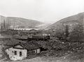 Balaclava General View Crimean War Harbor Village Hills Ships Vtg. Photo 19thC.