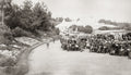 Golden Gate Park San Francisco Conservatory Crowd Audience Vtg. Photo 19thC.