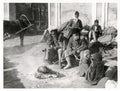 Russian Peasants Retreating German Advance Family Camp WWI Vtg. Photo WW1