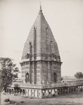Ramnagar Summer Temple Benares India Hindu Architecture Ornate Vtg. Photo 19thC.