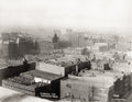 Chicago Rooftop View Auditorium Building Cityscape Skyline Vtg. Photo 19thC.