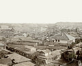 Yokohama Japan Cityscape Rooftops Buildings Architecture Urban Vtg. Photo 19thC.