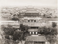Beijing Imperial Palace Forbidden City Panorama Architecture Vtg. Photo 19thC.
