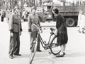 Berlin World War II Black Market Action German Police Soldiers Vtg. Photo WW2
