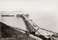 Pier Llandudno North Wales Seaside Resort Steamship Vtg. Photo 19thC.