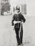 British Army Colour Sergeant South Staffordshire Regiment Vtg. Photo 19thC.