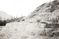 Pulpit Terraces Yellowstone National Park USA Geology Vtg. Photo 19thC.