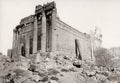 Temple Jupiter Baalbek Lebanon Roman Architecture Ruins Vtg. Photo 19thC.